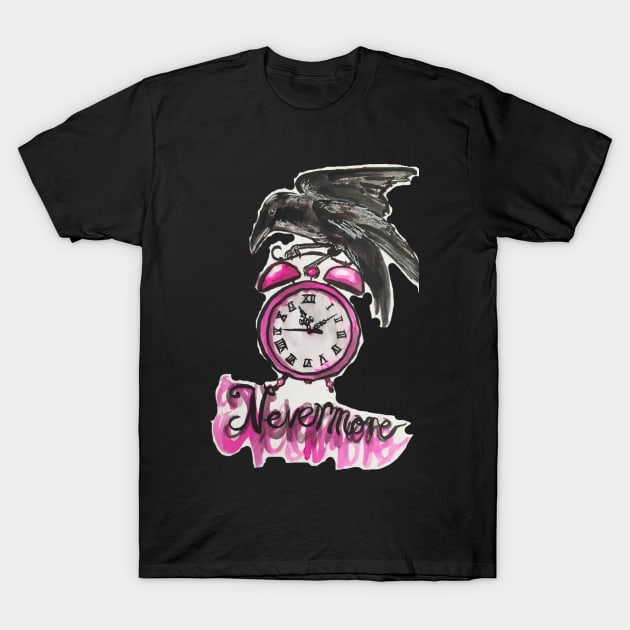 Nevermore T-Shirt by artmarieso